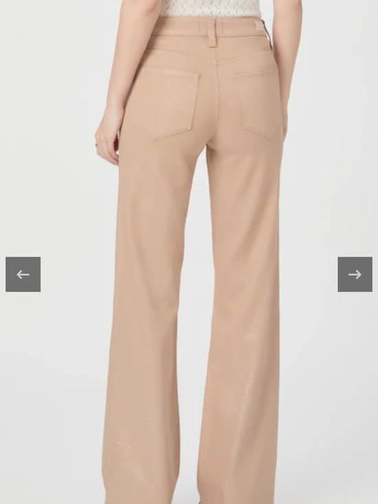 PAIGE Pants - Paige Leenah In Latte Silver Glitter